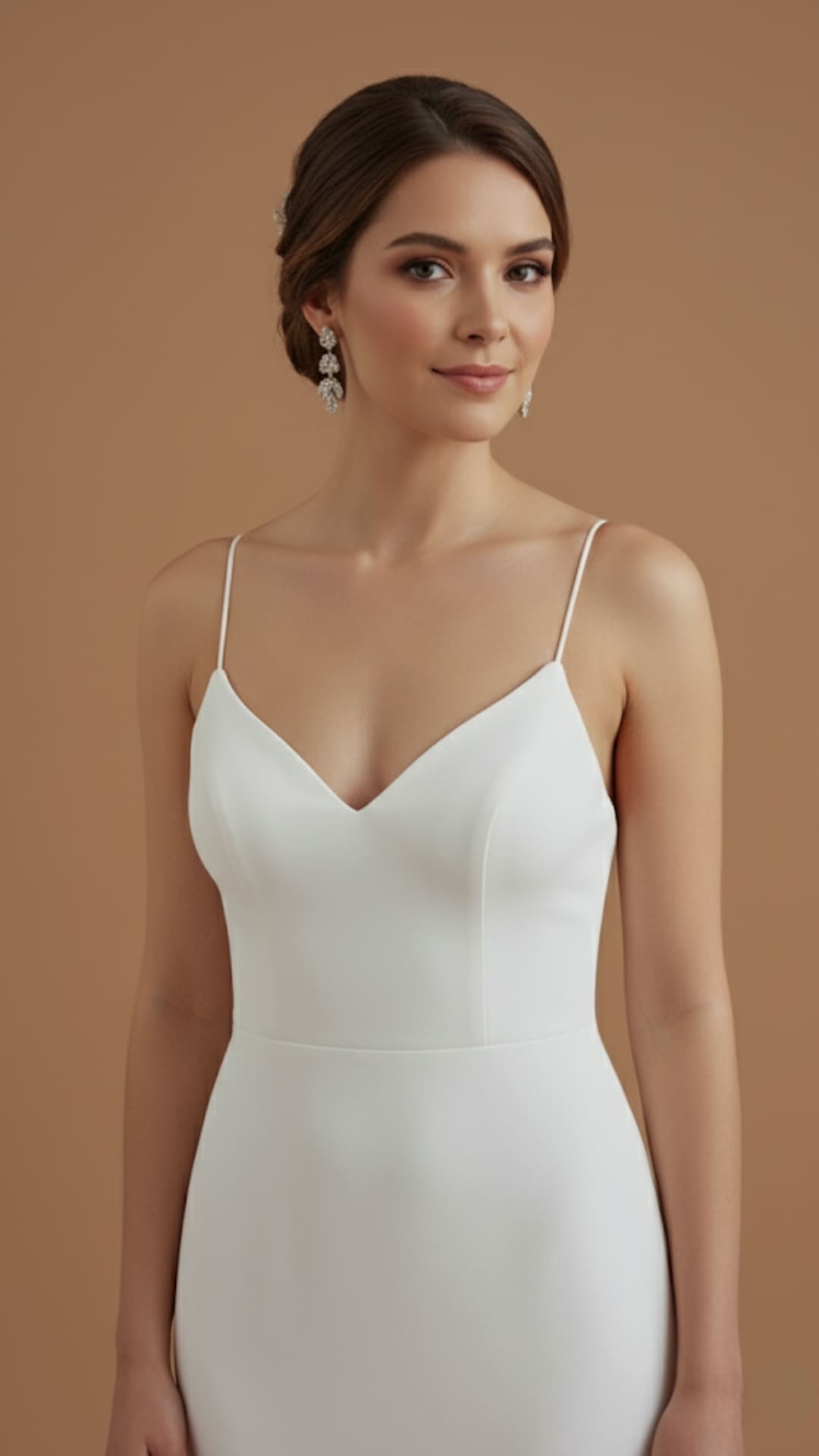 Timeless Elegance - The Satin Mermaid Wedding Dress